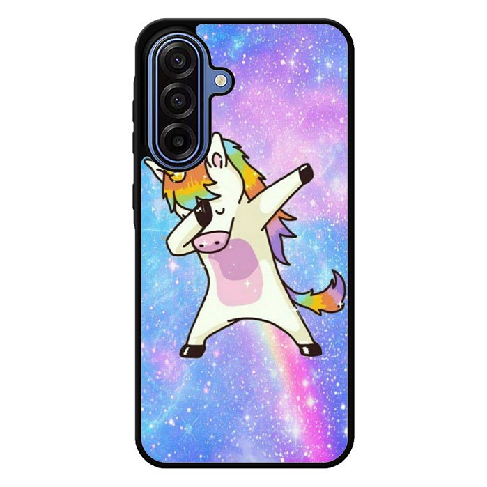 Dabbing Unicorn Rainbow Samsung Galaxy A17 5G Case BC0939