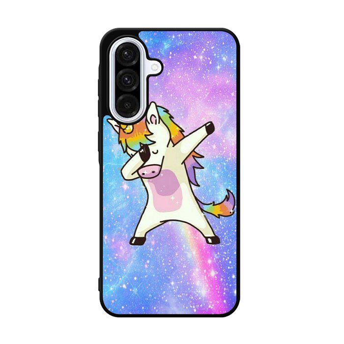 Dabbing Unicorn Rainbow Samsung Galaxy A36 Case BC0939