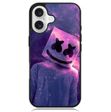 Marshmello Galaxy Purple Case iPhone 16 BC0945