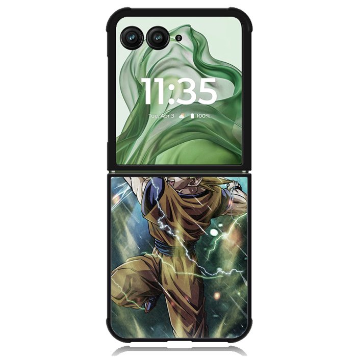 Dragon Ball Z Wallpaper X9333 Motorola Moto Razr+ Plus 2024/2025 Case, Motorola Razr 50 Ultra/50s Ultra Case