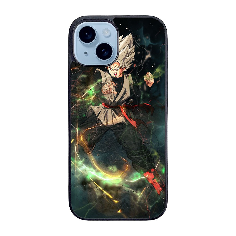 thunder Goku Black Case iPhone 15 Plus BC0951