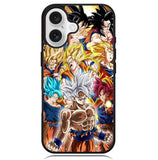 Goku transformations Case iPhone 16 BC0959