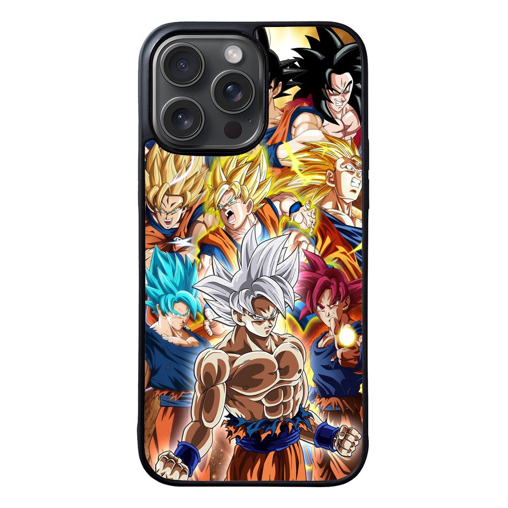 Goku transformations Case iPhone 15 Pro BC0959