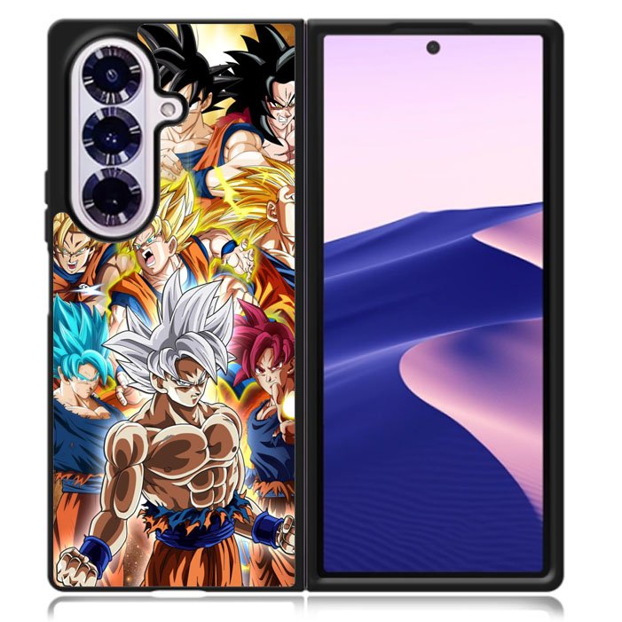 Goku transformations Samsung Galaxy Z Fold 7 5G Case BC0959