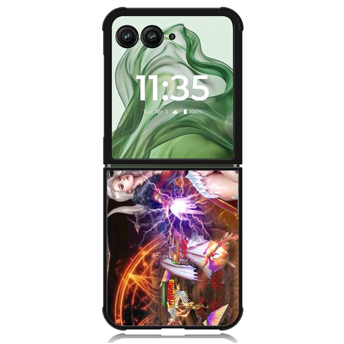 Legend of Chaos X0451 Motorola Moto Razr+ Plus 2024/2025 Case, Motorola Razr 50 Ultra/50s Ultra Case