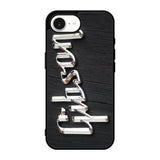 Gibson Raised logo Chrome iPhone 17e Case BC0962