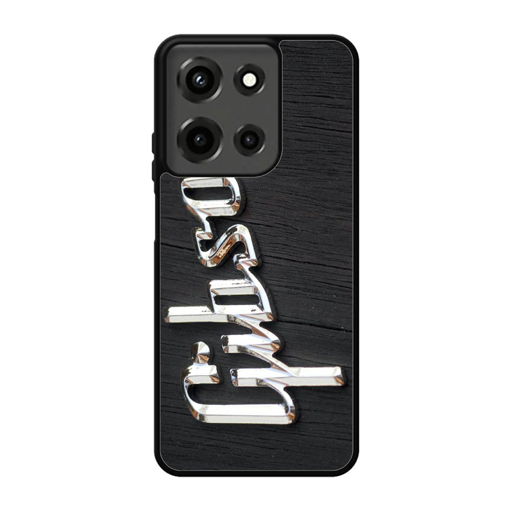 Gibson Raised logo Chrome Motorola Moto G 5G 2025 Case BC0962