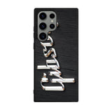 Gibson Raised logo Chrome Case Samsung Galaxy S25 Ultra 5G BC0962