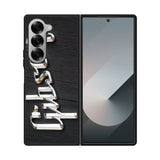 Gibson Raised logo Chrome Case Samsung Galaxy Z Fold 6 5G BC0962