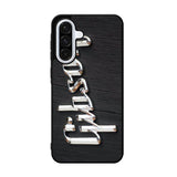 Gibson Raised logo Chrome Samsung Galaxy A36 Case BC0962