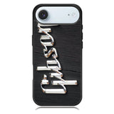 Gibson Raised logo Chrome iPhone 17 Air Case BC0962