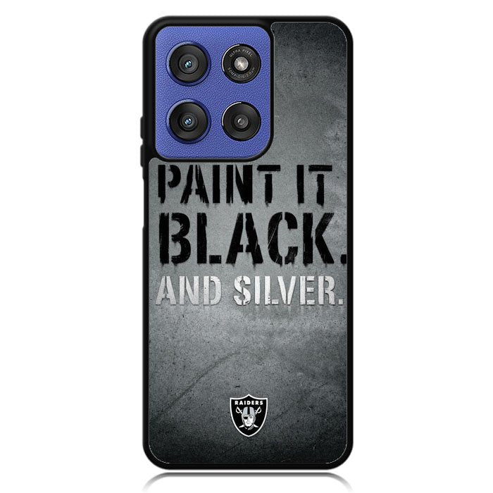 Oakland Raiders Logo X9992 Motorola Moto G Stylus 5G 2025 Case