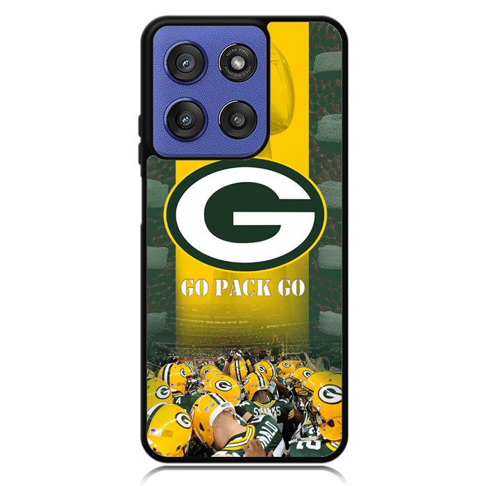 green bay packer wall border X9984 Motorola Moto G Stylus 5G 2025 Case