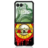 Guns N Roses Logo X0546 Motorola Moto Razr+ Plus 2024/2025 Case, Motorola Razr 50 Ultra/50s Ultra Case