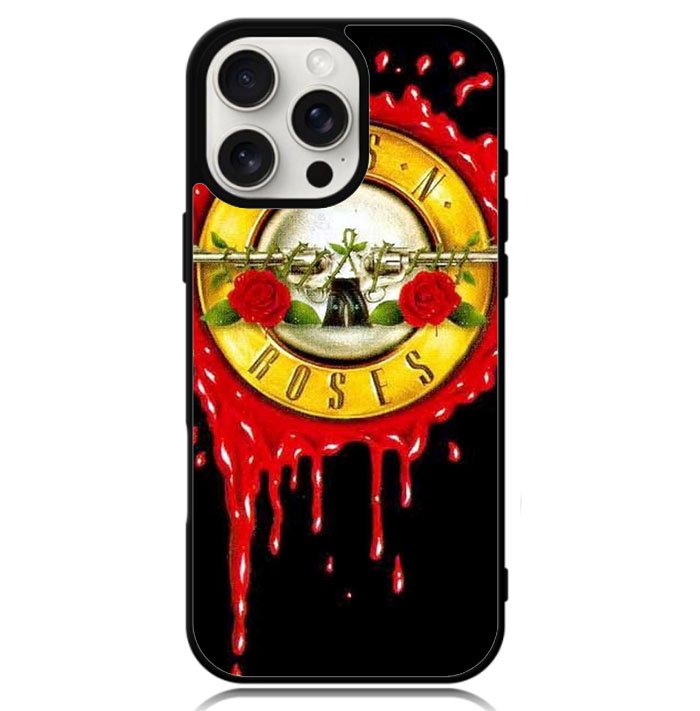 Guns N Roses Logo X0546 iPhone 16 Pro Max Case