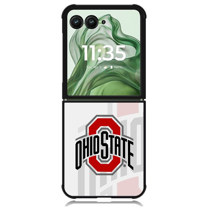 Ohio State Buckeyes X9979 Motorola Moto Razr+ Plus 2024/2025 Case, Motorola Razr 50 Ultra/50s Ultra Case