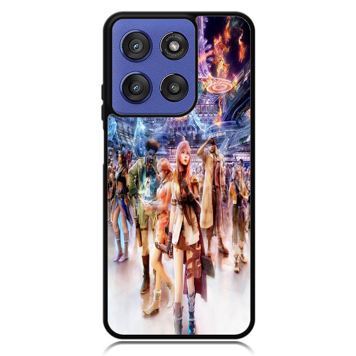 Final Fantasy all character XIII X0906 Motorola Moto G Stylus 5G 2025 Case