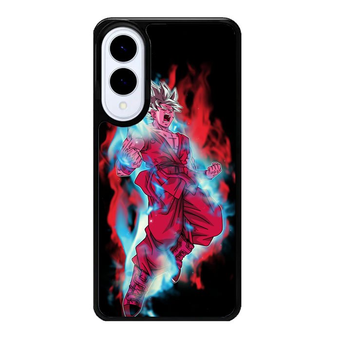 goku super saiyan blue kaioken x10 X5277 Samsung Galaxy S25 Edge Case