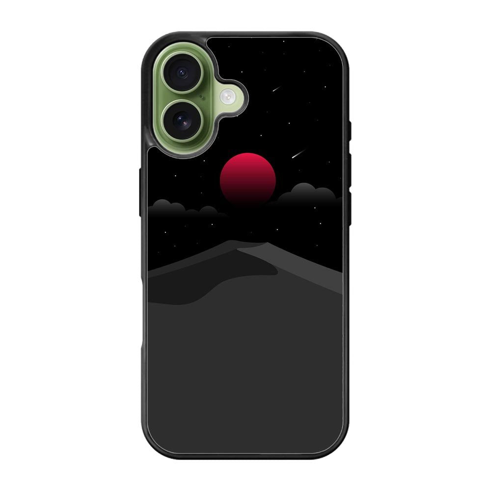 moon red iPhone 17 Case FE0448