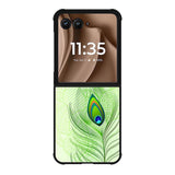 Peacock Feather Motorola Moto RAZR Plus 2025 Case FE0495