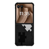puzzle black Motorola Moto RAZR Plus 2025 Case FE0515