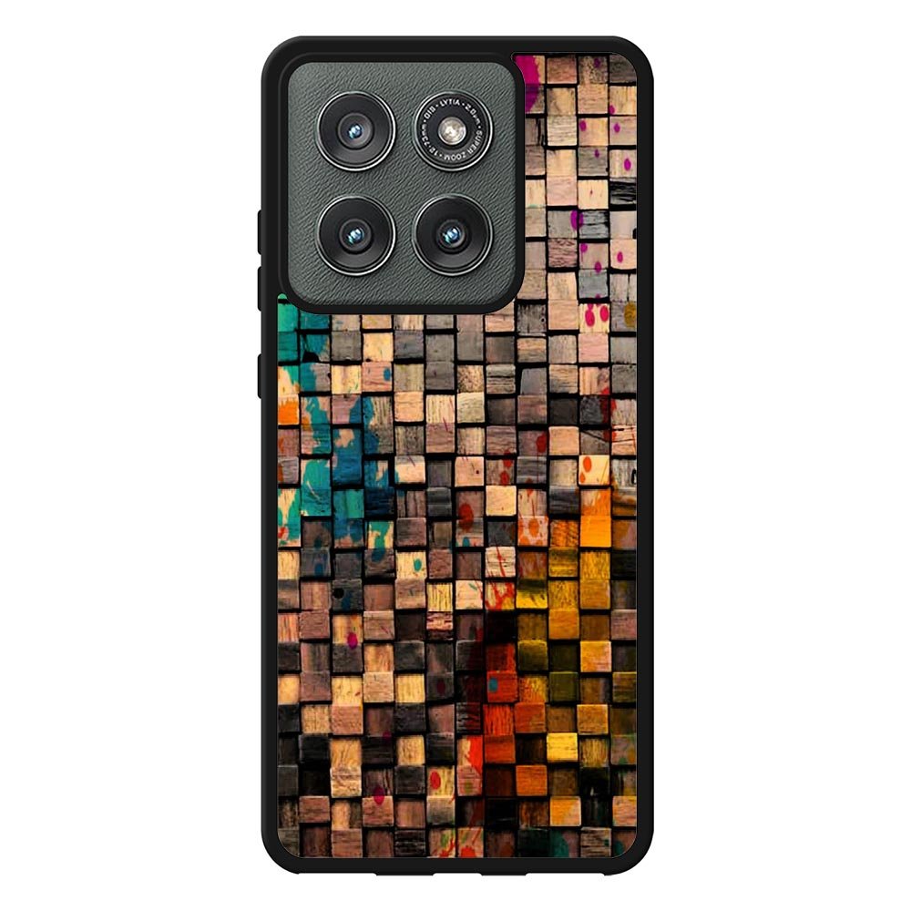 Wooden Blocks Motorola Moto Edge 2025 Case FE0657