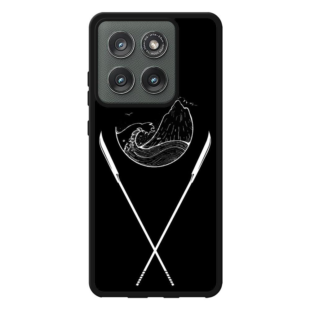 Big wave samurai Motorola Moto Edge 2025 Case FE0098