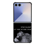 Let your actions speak FE0540 Samsung Galaxy Flip 7 5G Case