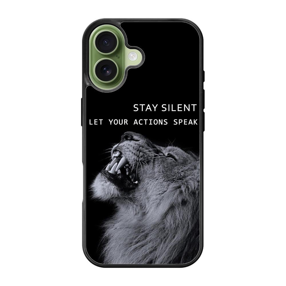Let your actions speak iPhone 17 Case FE0399