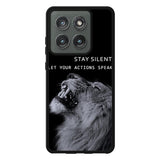 Let your actions speak Motorola Moto Edge 2025 Case FE0399