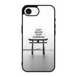 Never stop learning iPhone 17e Case FE0465