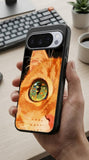 Dreamy Cat Glance Protective Case Compatible with iPhone, Samsung & Google Pixel GH0002