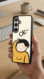 Everything Turns Fine Protective Case Compatible with iPhone, Samsung & Google Pixel GH0008