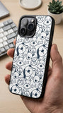 Playful Puppy Pattern Protective Case Compatible with iPhone, Samsung & Google Pixel HG0006