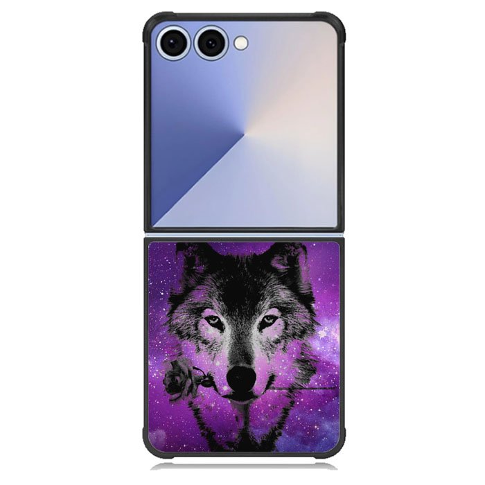 wolf art Samsung Galaxy Z Flip 7 Case BC1978
