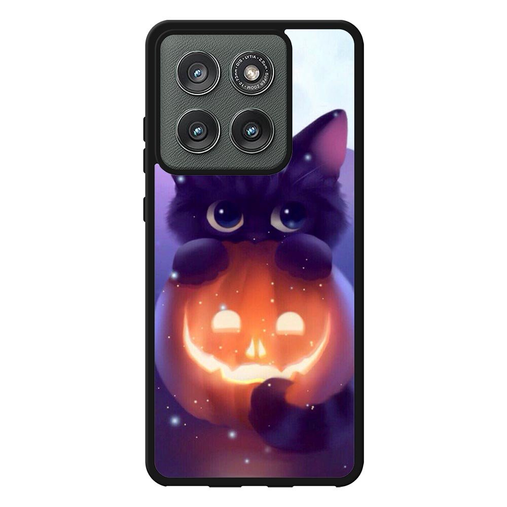 Halloween Cat Case Motorola Moto Edge 2025 BC2130