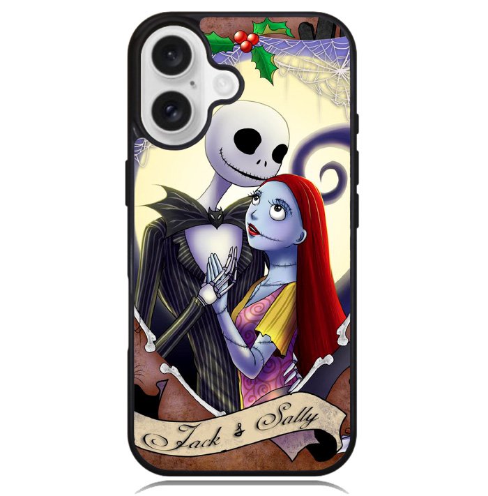 Jack And Sally Nightmare Case iPhone 16 BC2144
