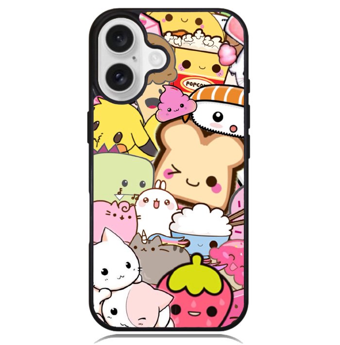 Kawaii Picture Cute Case iPhone 16 BC2154