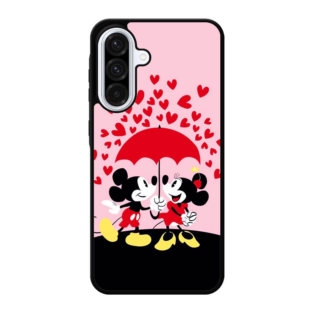 Mickey And Minnie Mouse Rain Love Samsung Galaxy A56 Case FE6733