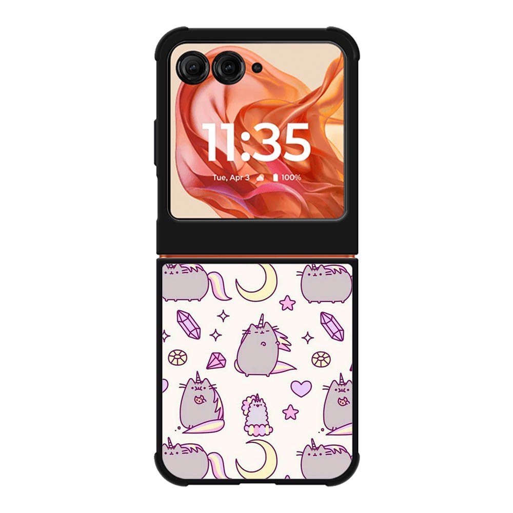 Pusheen Kawai Cute Motorola Moto Razr 2025/2024 , Moto Razr 60/50 Case BC2034