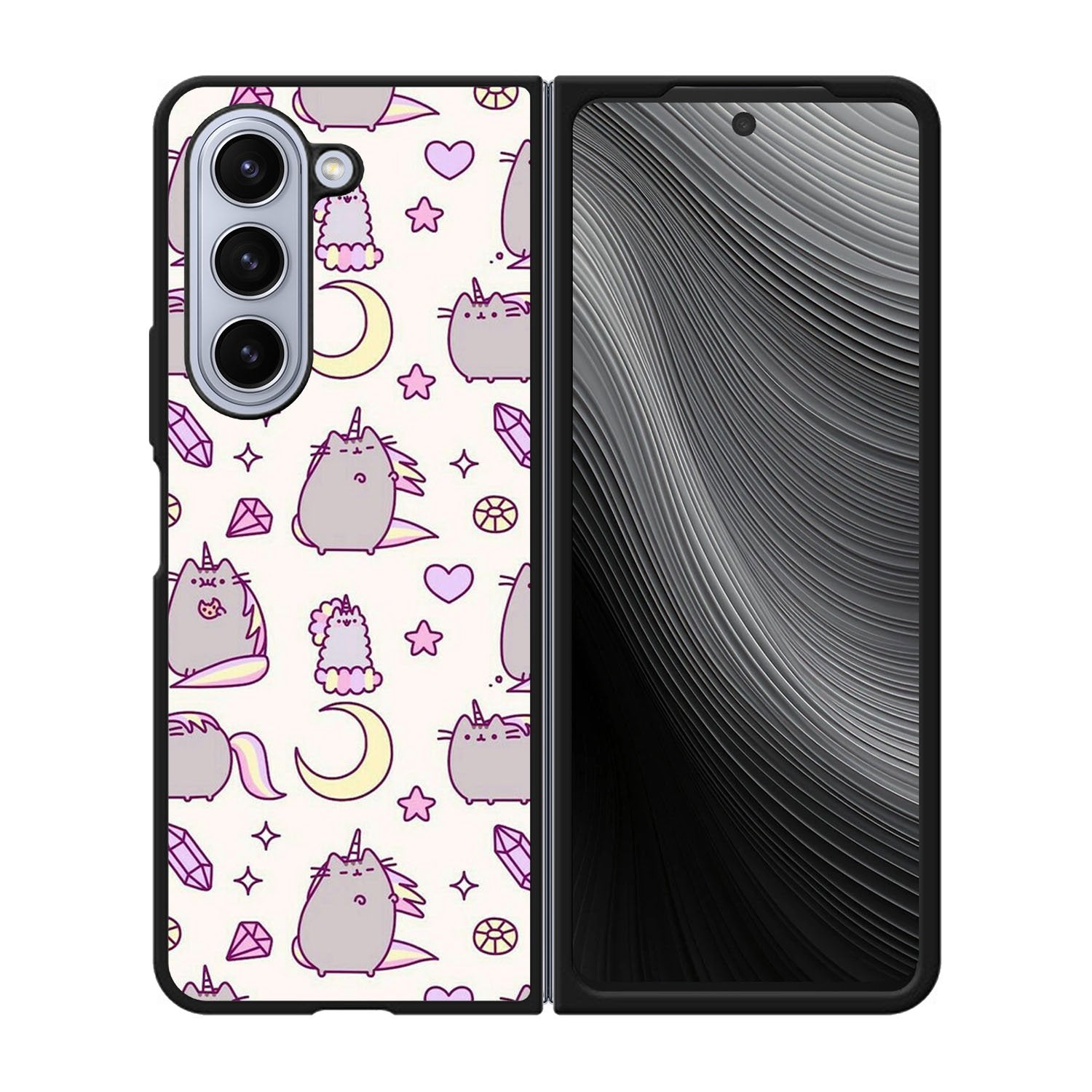 Pusheen Kawai Cute Case Samsung Galaxy z Fold 5 5G BC2034