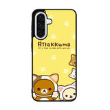 Rilakkuma With Cute Cats Samsung Galaxy A36 Case BC2046