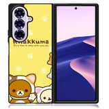 Rilakkuma With Cute Cats Samsung Galaxy Z Fold 7 5G Case BC2046