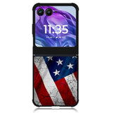 American Flag 2nd Motorola Moto Razr 2024 , Moto Razr 50 Case