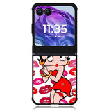 Betty Boop 2nd Motorola Moto Razr 2024 , Moto Razr 50 Case