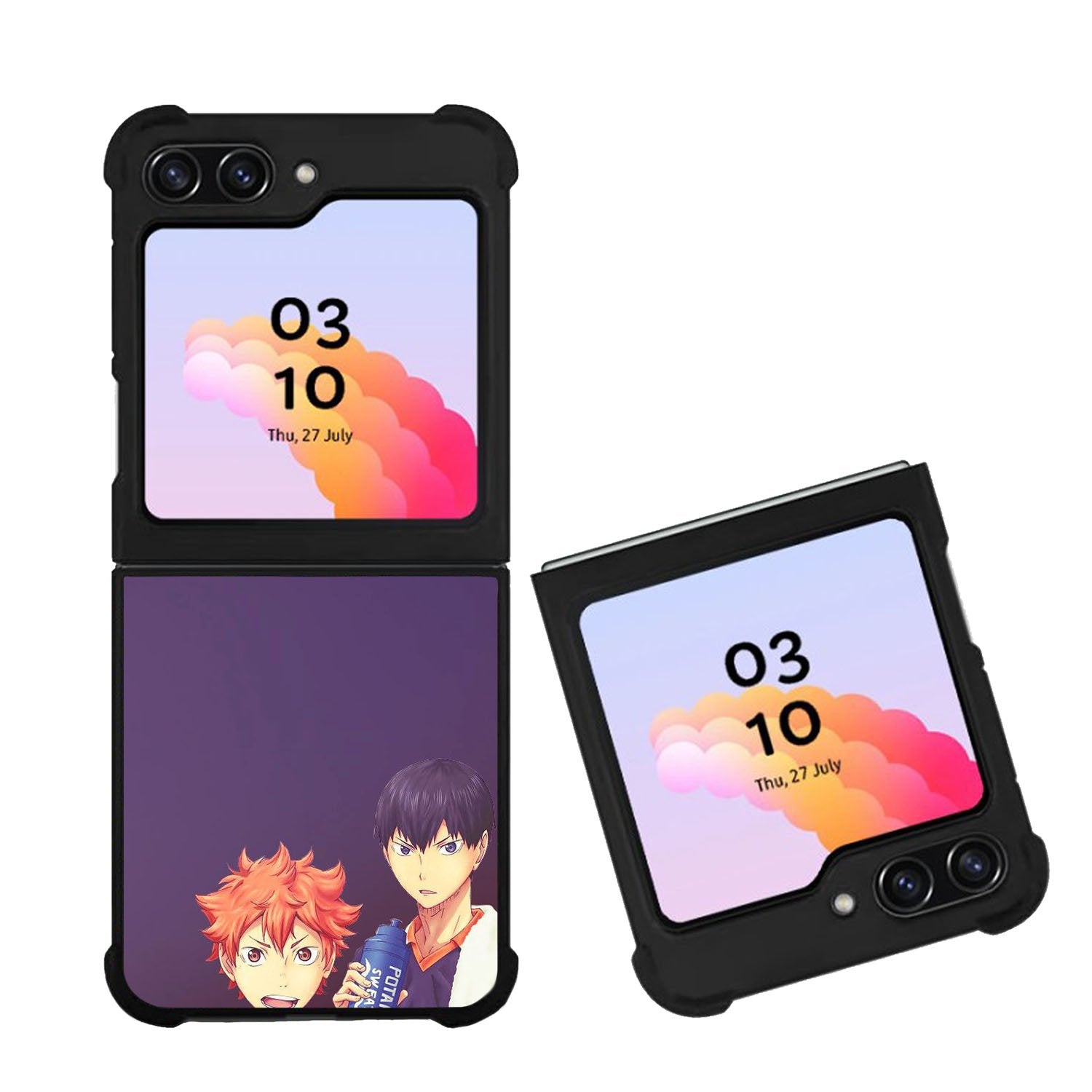 Haikyuu Hinata And Kageyama Case Samsung Galaxy Z Flip 5 5G BC2128