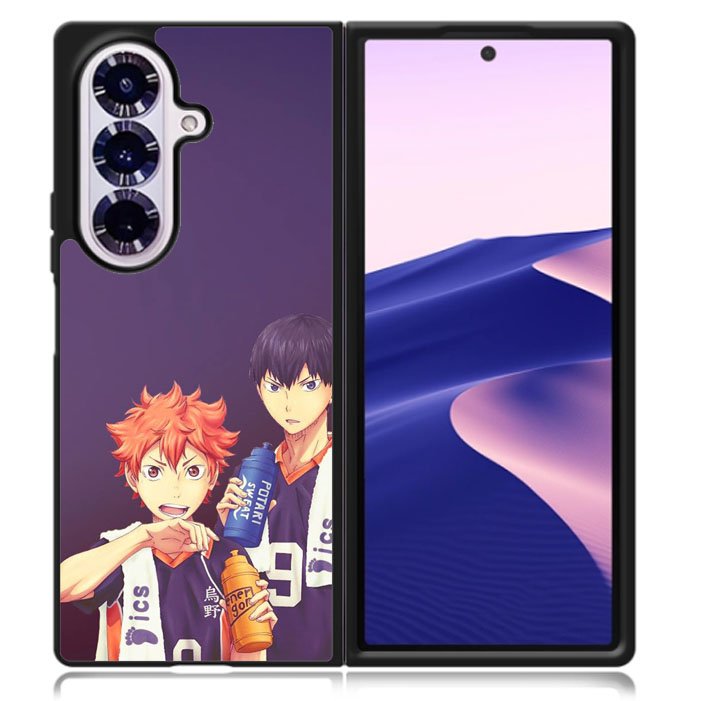 Haikyuu Hinata And Kageyama Samsung Galaxy Z Fold 7 5G Case BC2128