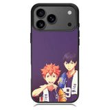Haikyuu Hinata And Kageyama iPhone 17 Pro Case BC2128