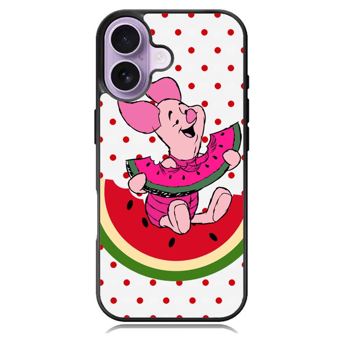 piglet watermelon iPhone 17 Case BC2113