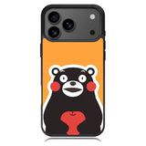 Kumamon Simple iPhone 17 Pro Case BC2156